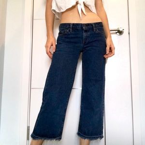 Simon Miller wide cropped jeans